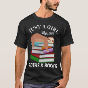 T-shirt Juste Une Fille Qui Aime Les Fentes Et Lecteur De