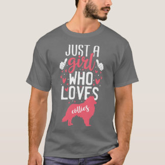 T-shirt Juste une fille qui aime les frères