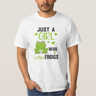T-shirt Juste Une Fille Qui Aime Les Grenouilles Grenouill