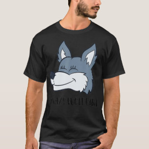 T-shirt Juste Une Fille Qui Aime Les Loups Crazy Wolf Girl