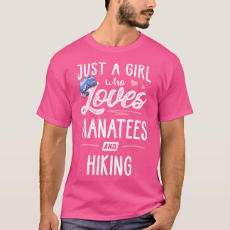 T-shirt Juste Une Fille Qui Aime Les Manatées Et Le Don De