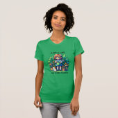 T-shirt Juste une fille qui aime les Plantes (Devant entier)