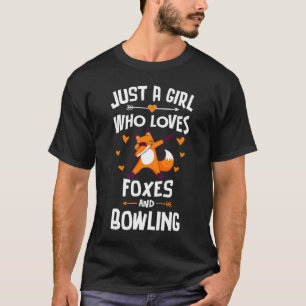 T-shirt Juste Une Fille Qui Aime Les Renards Et Les Femmes