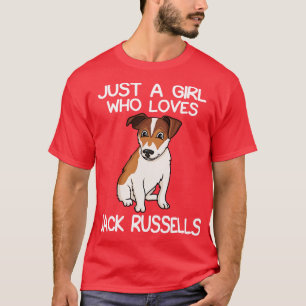 T-shirt Juste Une Fille Qui Aime Les Russes