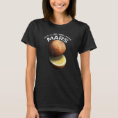 T-shirt Juste Une Fille Qui Aime Mars Pour Astronome (Devant)
