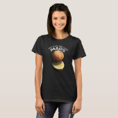 T-shirt Juste Une Fille Qui Aime Mars Pour Astronome (Devant entier)