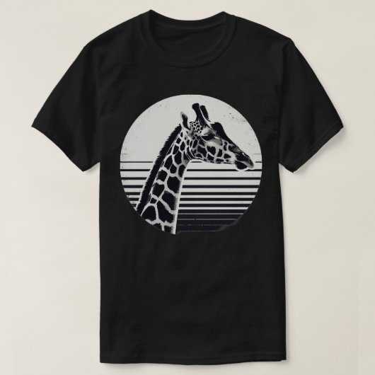 T-shirt Juste une girafe (Design devant)