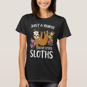 T-shirt Juste une infirmière qui aime les fentes RN Studen