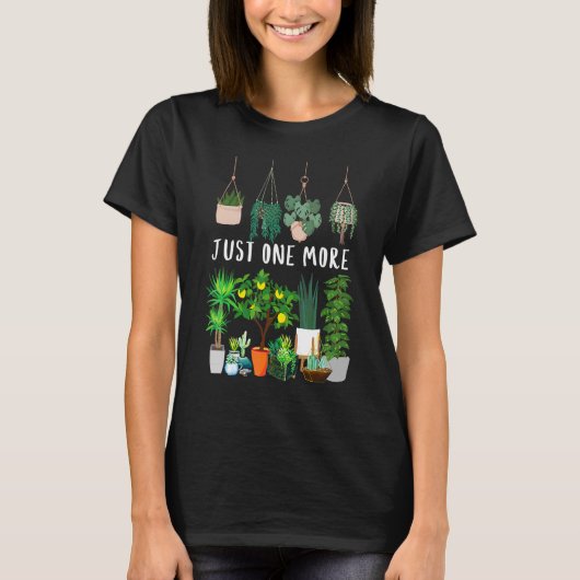 T-shirt Juste Une Maman Plante De Plus Fleur Intérieure Fl (Devant)