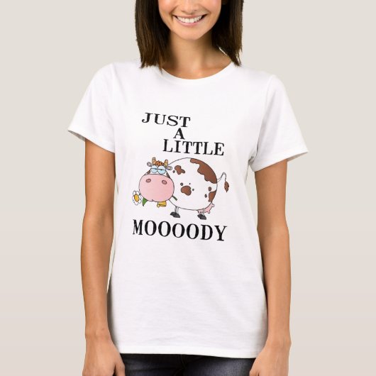 T-shirt Juste Une Petite Moody (Devant)