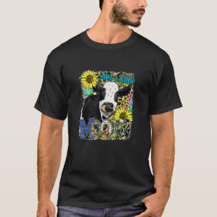 T-shirt Juste une petite vache laitière lunatique d'agricu