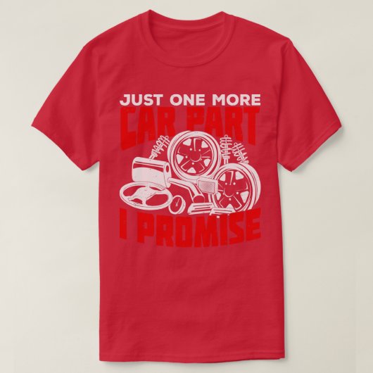 T-shirt Juste Une Promesse De Plus De Voiture Partie I (Design devant)