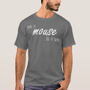 T-shirt juste une souris dans un labyrinthe