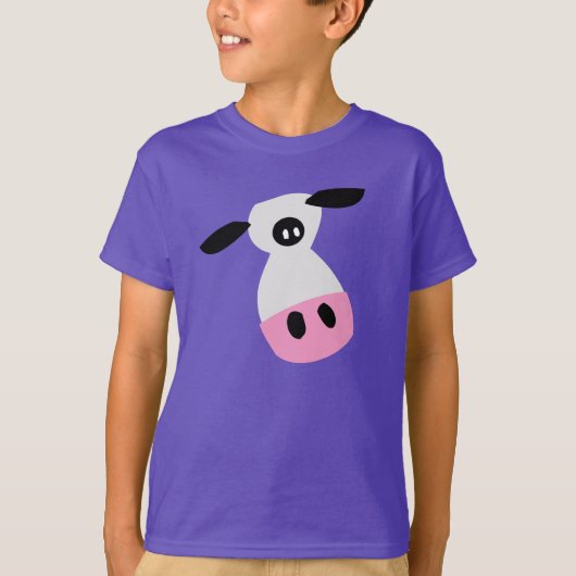 T-shirt Juste une vache (Devant)