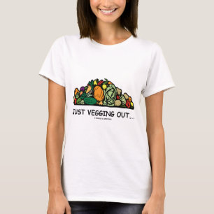 T-shirt Juste Vegging… (Humour végétarien)