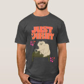 T-shirt Juste Vibin' (Chat) (Devant)