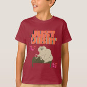 T-shirt Juste Vibin' (Chat) (Devant)