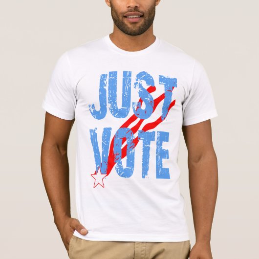 T-SHIRT JUSTE VOTE ! (Devant)
