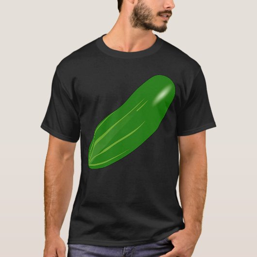 T-shirt Juste Vraiment Comme Les Concombres Concombre Pick (Devant)