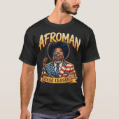 T-shirt Justice for Afroman | Case Closed Lemon Pound Cake (Devant)
