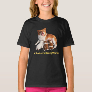 T-shirt Justice for Wang Wang