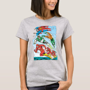 T-shirt Justice League of America Group 3