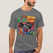 T-shirt Justice League "Sauvez les fêtes !" (Devant)