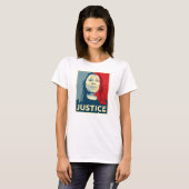 T-shirt JUSTICE : Letitia James (Devant entier)