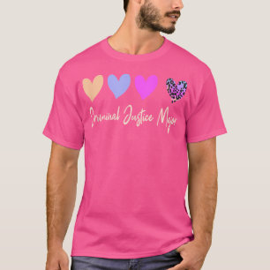 T-shirt Justice pénale majeure
