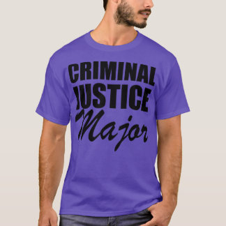 T-shirt Justice pénale majeure