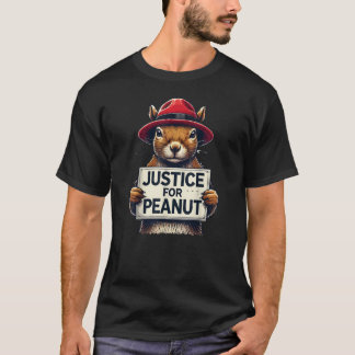 T-shirt Justice pour arachide L'écureuil