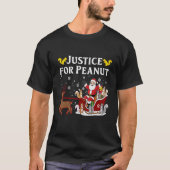 T-shirt Justice pour arachide P noix PNut écureuil Lover C (Devant)