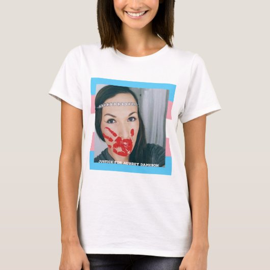 T-shirt Justice Pour Aubrey Shirt #2 (Devant)