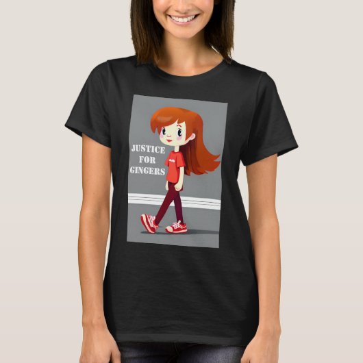 T-shirt Justice Pour Gingers (Devant)