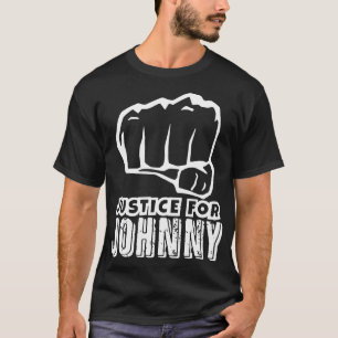 T-shirt Justice pour Johnny T-Shirt, Soutenez Johnny