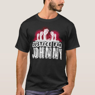 T-shirt Justice pour Johnny - T-Shirt, Soutenez Johnny