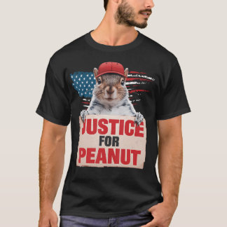 T-shirt Justice Pour L'Arachide L'Écureuil Tee - Esquir D'