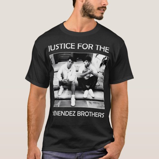 T-shirt Justice Pour Les Frères Menendez (Devant)