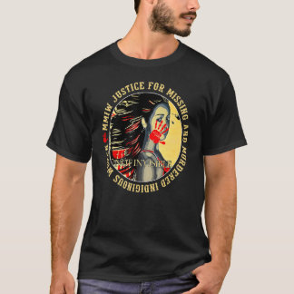T-shirt Justice Pour Mmiw Abattu D'Un Résil Indigène Assas
