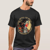 T-shirt Justice Pour Mmiw Manquant Ed Résilient Indigène (Devant)