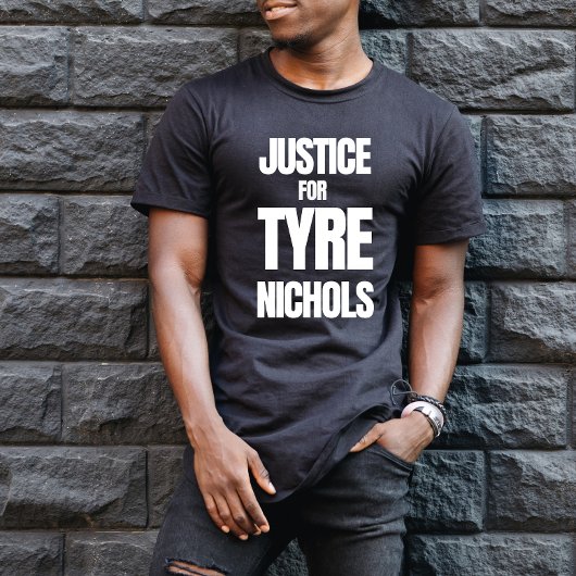 T-SHIRT JUSTICE POUR TIRE NICHOLS