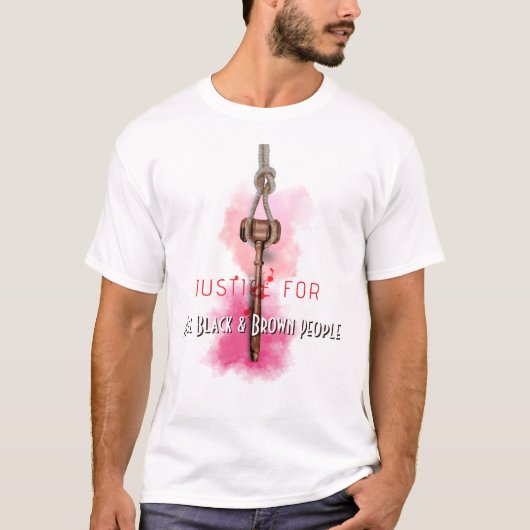 T-shirt Justice pour tous (Devant)