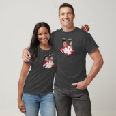 T-shirt Justin Trudeau Chrystia Freeland Dumb & Dumb (Unisexe)