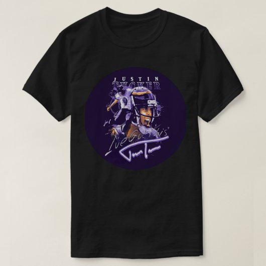 T-shirt Justin Tucker 2 (Design devant)