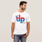 T-shirt JustTheTipSF.com (Devant entier)