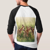 T-shirt juteux Kangaroo Hopping (Dos)