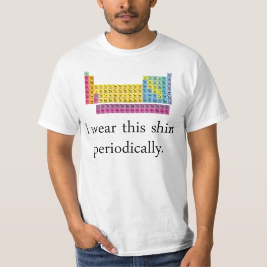 T-shirt J'utilise cette chemise périodiquement (Devant)