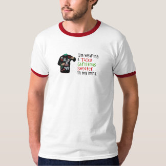 T-shirt J'utilise un chandail de mauvais goût de Noël dans