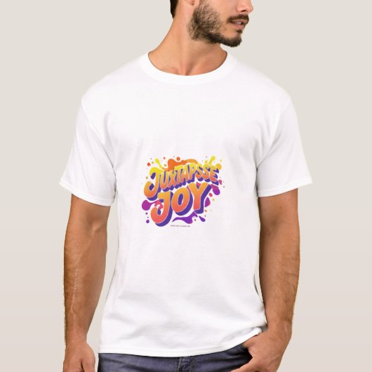 T-shirt Juxtapose Joy (Devant)