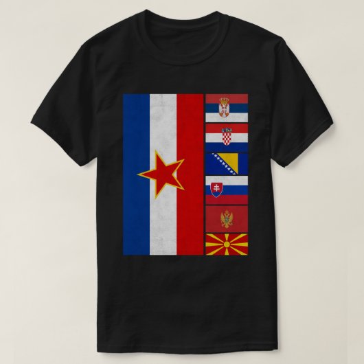 T-shirt Juyougoslave nekad i triste (Design devant)
